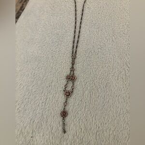 Austrian USA crystal necklace